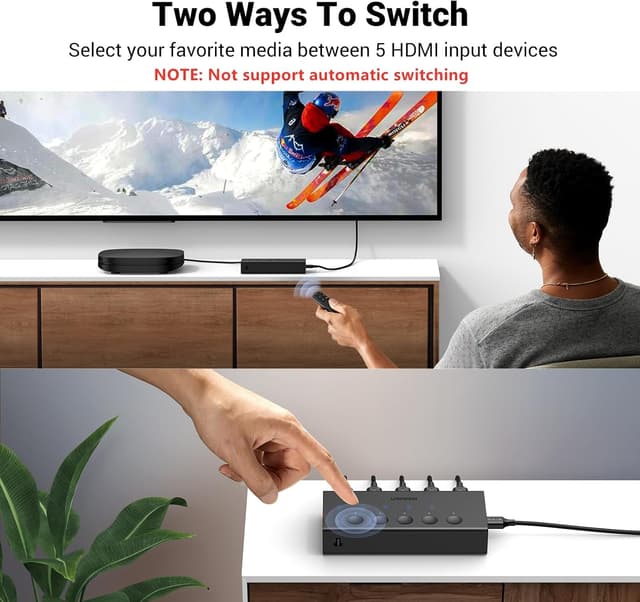 Thumbnail 4 de UGREEN HDMI Switch 5-in-1 4K