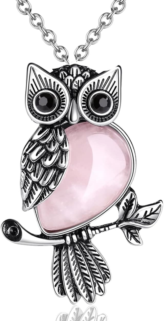 Thumbnail 6 de Sahoottie Crystal Owl Necklace 19.6-inch