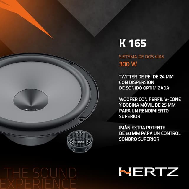 Thumbnail 2 de Hertz K 165 Kit de Altavoces 2 vías 165 mm
