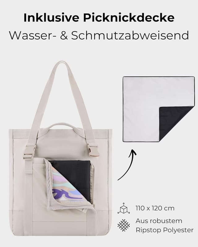 Thumbnail 3 de Johnny Urban Jessy Shopper Tasche 110×120 cm