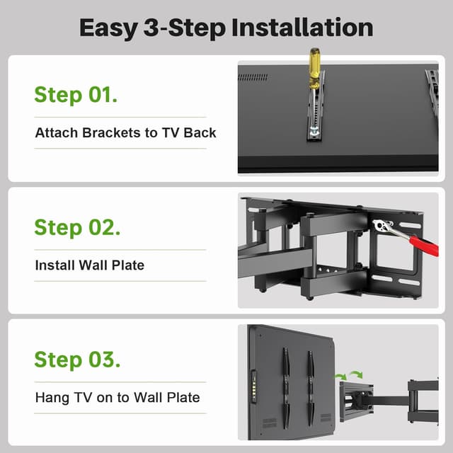 Thumbnail 6 de USX MOUNT Full Motion TV Wall Mount 70in