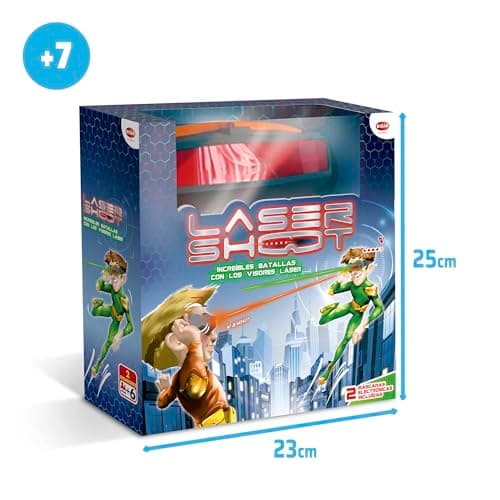 Detalle 2 de Bizak Laser Shoot 8 m, 5 vidas por jugador