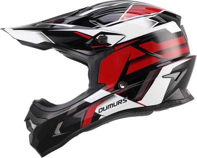 Thumbnail 6 de OUMURS DOT Adult M Helmet with Visor