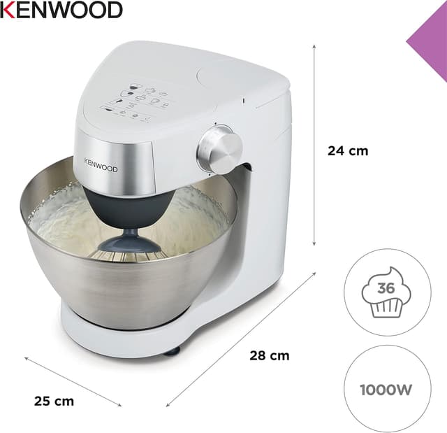 Detalle 2 de Kenwood KHC29.H0WH Prospero+ impastatrice planetaria con ciotola 4,3 L, robot e spremiagrumi, bianco