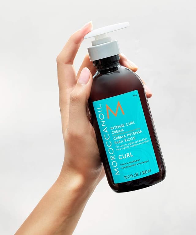 Detalle de Moroccanoil Crème Intensive pour Boucles : soin hydratant pour cheveux frisés