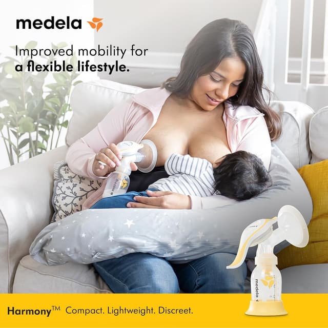 Detalle 2 de Medela Harmony manual breast pump 150 ml