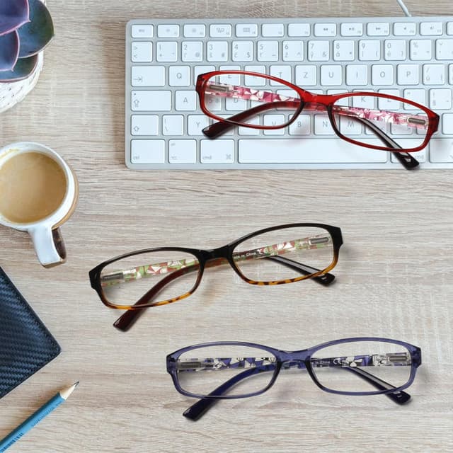 Thumbnail 6 de Kerecsen 6 Pack Blue Light Blocking Reading Glasses with Spring Hinge (TR90 frames)