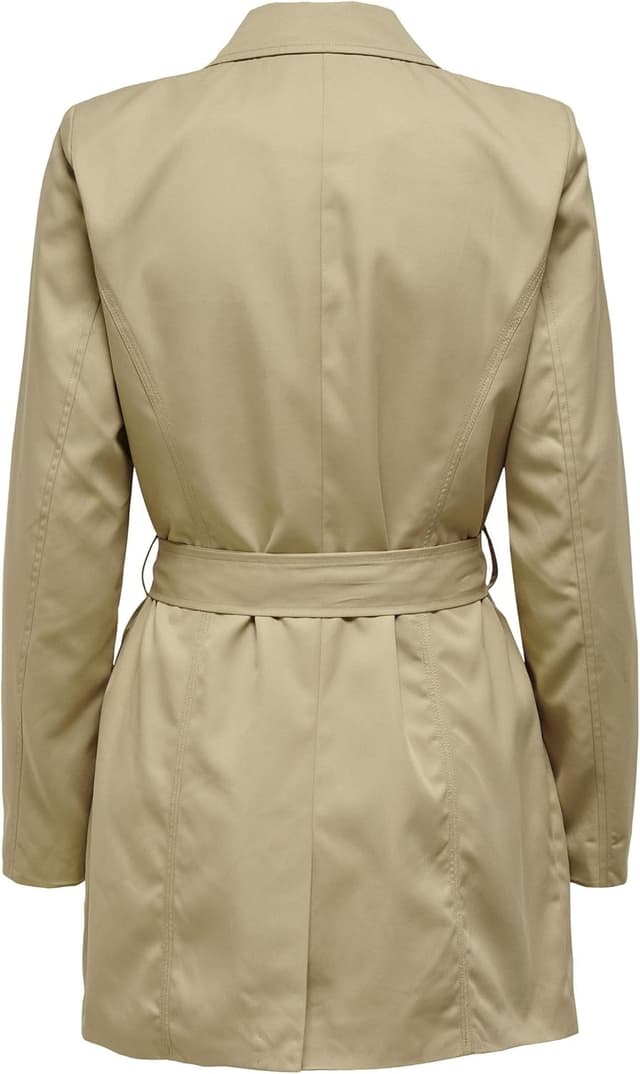 Detalle 2 de ONLY Female Trenchcoat ONLVALERIE Trenchcoat – Damen-Trenchcoat mit Reverskragen