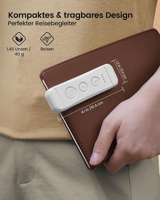 Thumbnail 5 de Glocusent Leselampe Buch Klemme 80 Stunden