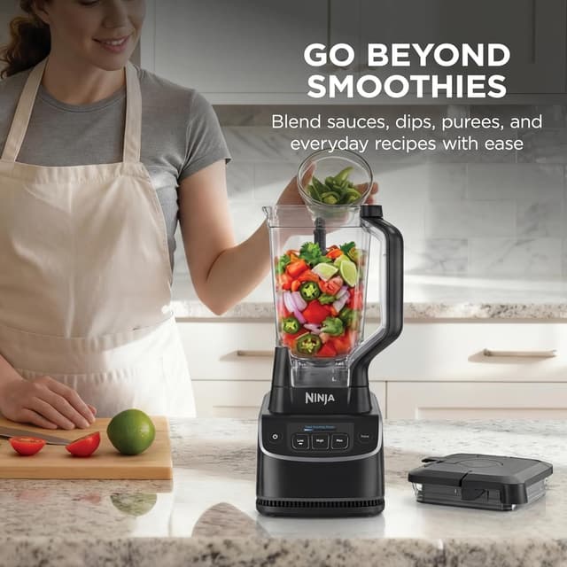 Detalle de Ninja UltraCrush Professional Blender (BP201) | 1000W motor, XL 72-oz pitcher, Total Crushing Technology
