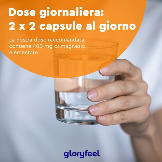 Thumbnail 6 de Magnesio Bisglicinato 400 mg integratore vegano