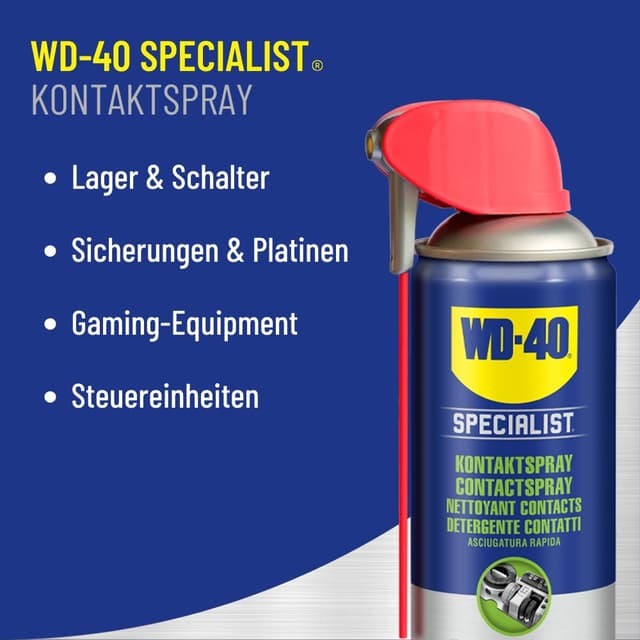 Thumbnail 5 de WD-40 Specialist Kontaktspray 400 ml