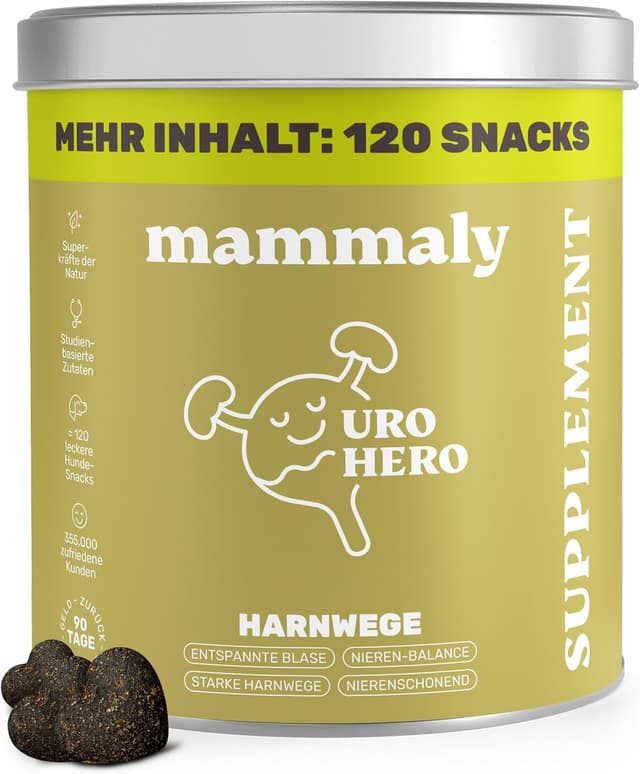 Detalle de mammaly URO Hero 120 Blasenfutter 350g