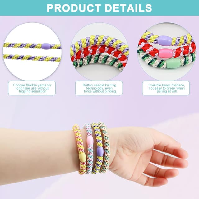 Thumbnail 4 de Haargummis Mädchen Set mit 10 Farben