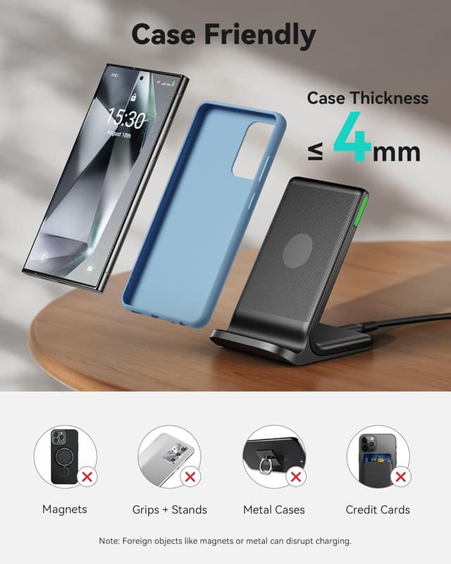 Thumbnail 4 de INIU Wireless Charger 15W Fast Qi Charging Station