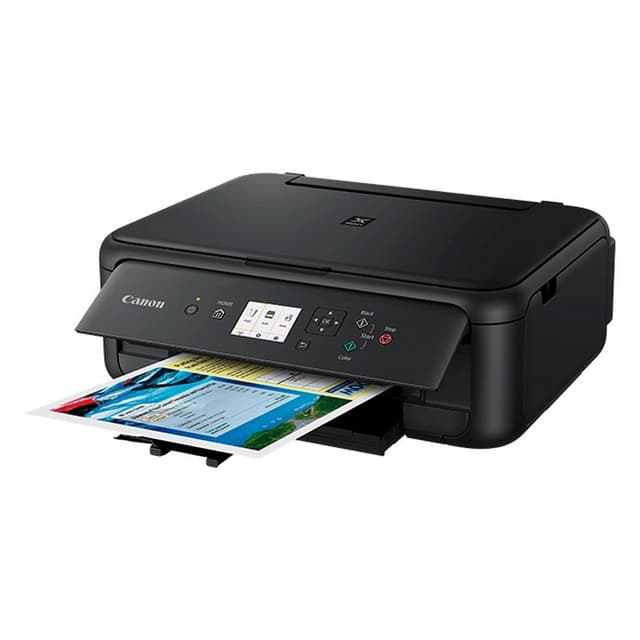 Detalle de Canon Pixma TS5150 multifunción WiFi para imprimir en color, copiar y escanear desde el móvil