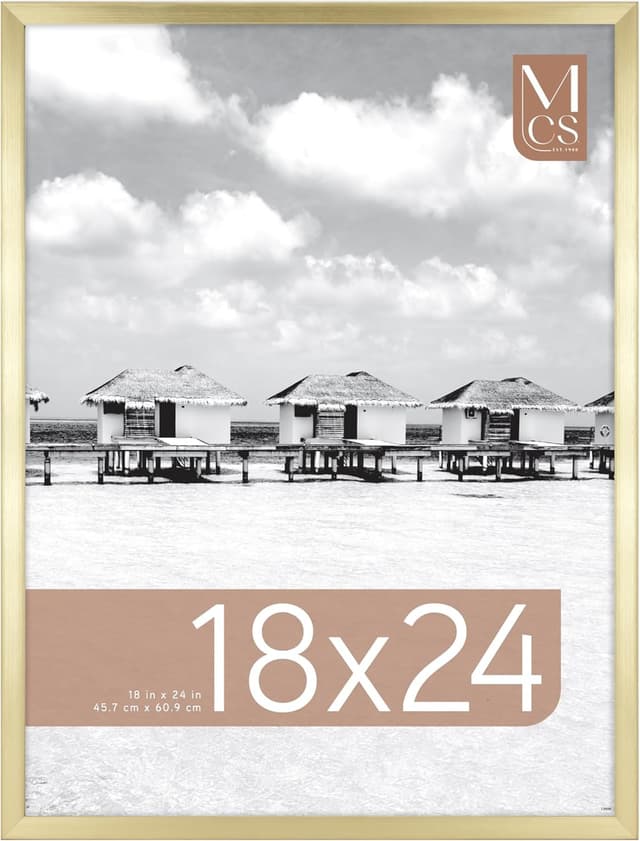 Detalle de MCS Gallery Foundation Large cadre photo laiton, vertical et horizontal, 45,7 x 61 cm