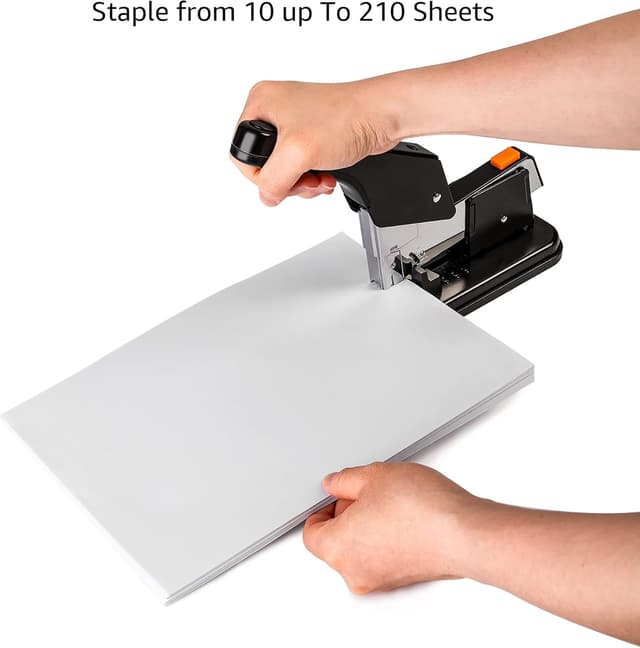 Detalle 1 de Amazon Basics Heavy-Duty Stapler 210 sheets