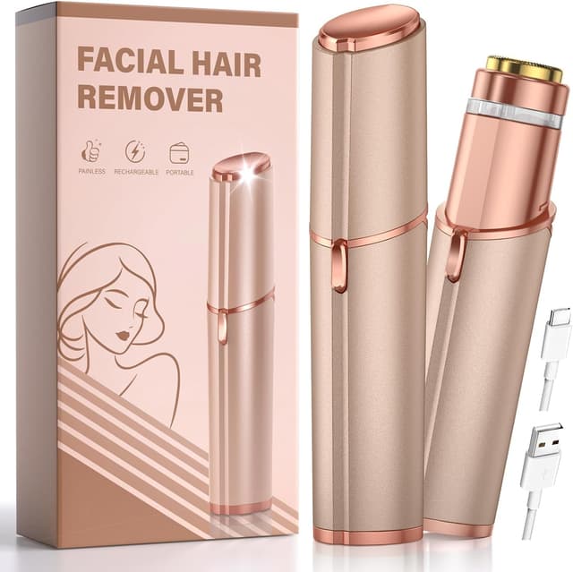 Imagen de Gesichtshaarentferner Elektrisch 70 Min Gold en OfertitasTOP