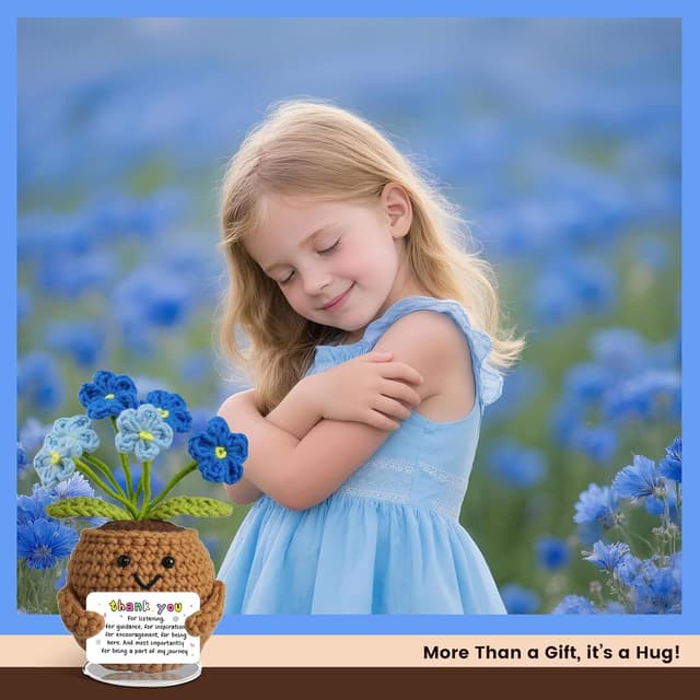 Thumbnail 2 de IrisCargo Pocket-Hug Glücksbringer Emotionaler Unterstützungs-Talisman