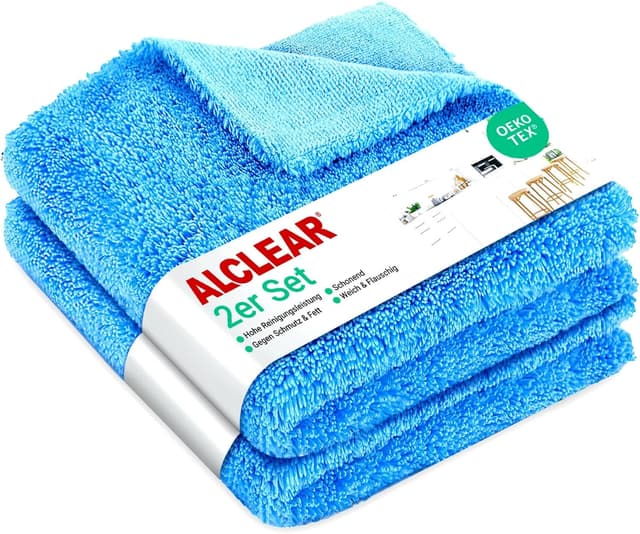 Detalle de ALCLEAR 820203K_2 Mikrofasertuch 40x40 cm 🧽