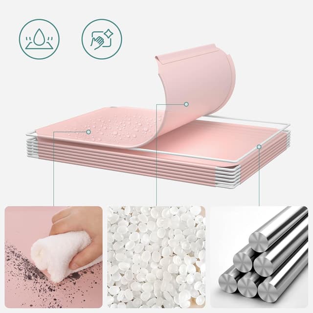 Thumbnail 6 de SONGMICS Armadio Cameretta modulare a 16 cubi con ante e scaffale porta giochi rosa LPC906P01