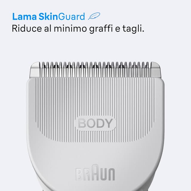 Detalle de Braun BG3575 Rasoio corpo 80 min 🌊