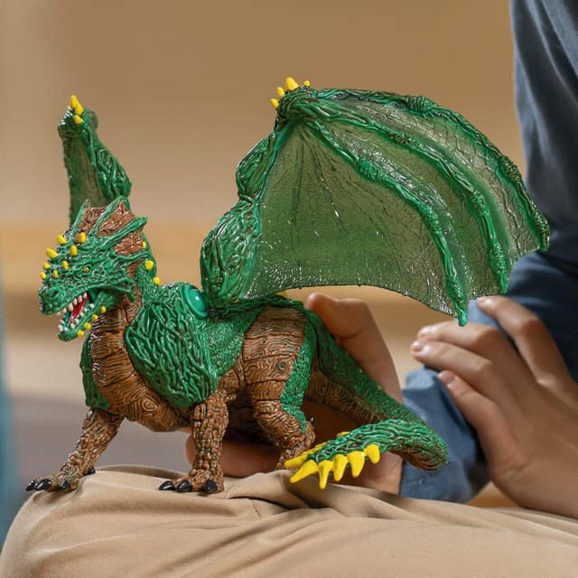 Detalle 2 de Schleich 70791 Dragón de Selva Eldrador Creatures 🐉