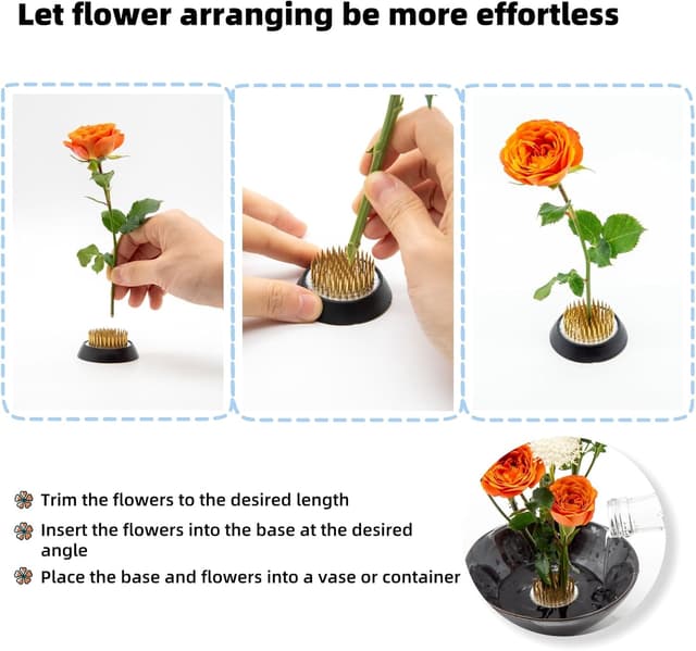 Thumbnail 4 de Kybelehoo Blumenigel Runde Halterung für Blumenarrangements