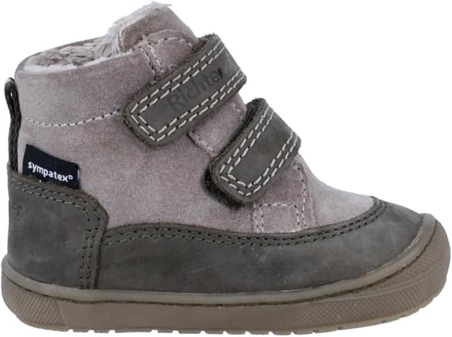 Detalle de Richter Baby-Jungen Maxi Lauflernschuh – mit weichem Leder, herausnehmbarer Einlage und Sohle mit Roll-Off