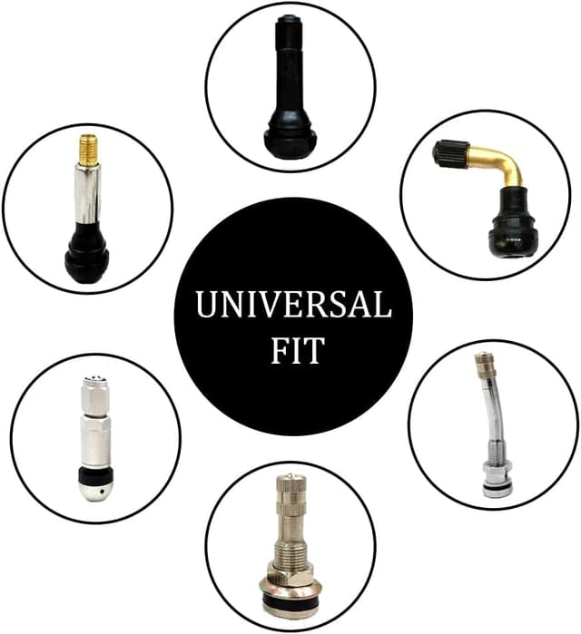 Thumbnail 5 de SENZEAL Crown Aluminium Tyre Valve Caps