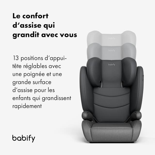 Thumbnail 2 de Babify siège auto 15-36 kg, 13 positions, isofix ⚙