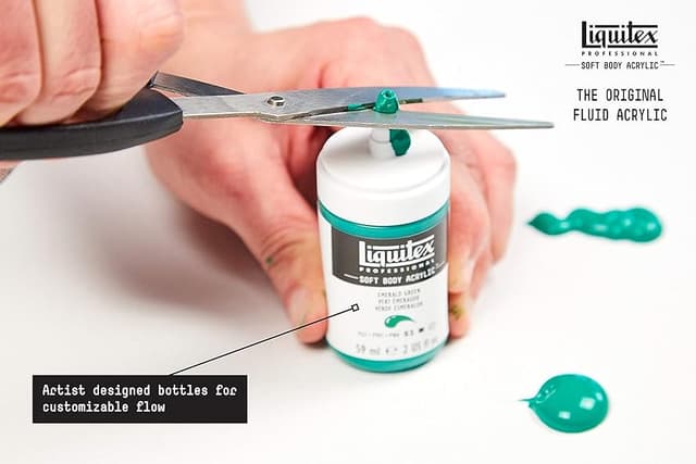 Thumbnail 5 de Liquitex 1923432 Pintura acrílica profesional blanco titanio 🎨