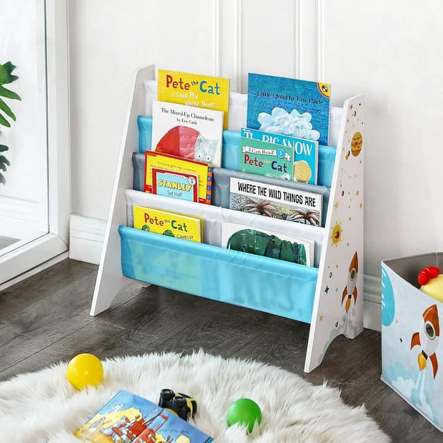 Thumbnail 3 de Songmics Libreria Bambini GKR72WT 62,5x28x60 cm