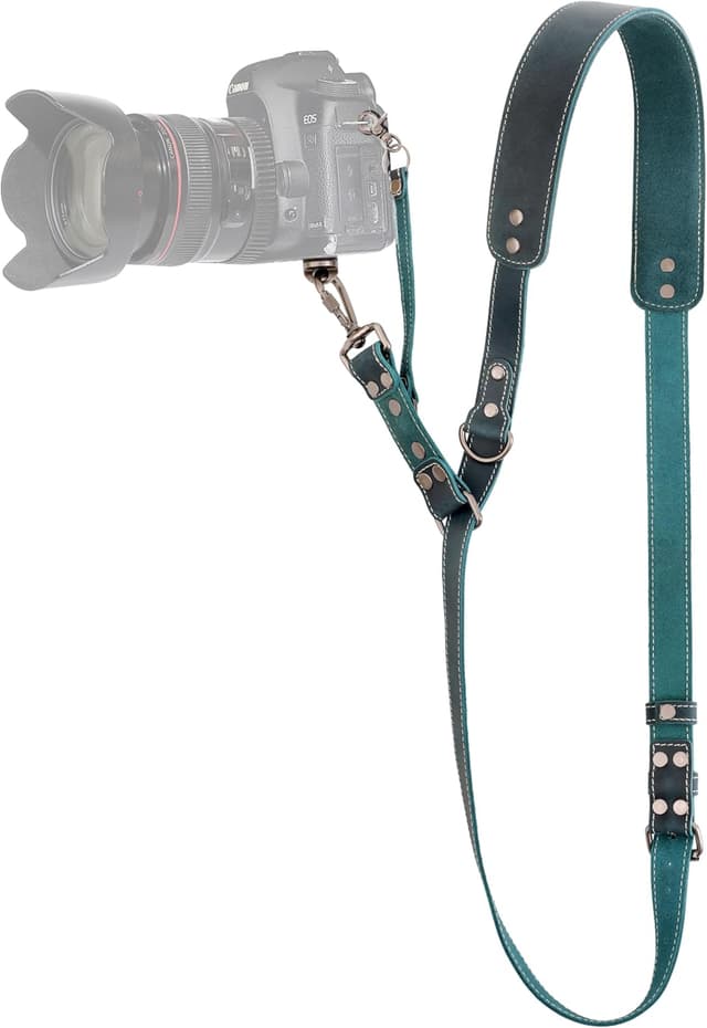 Detalle de Padwa Lifestyle Green Single Camera Harness strap