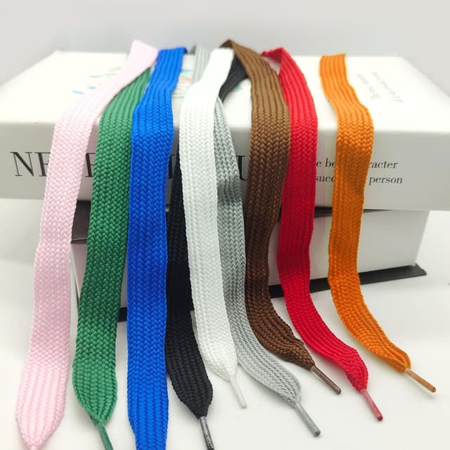 Detalle de UamGlsob 20mm Extra Wide Flat Chunky Shoelaces for Adidas Campus 00s