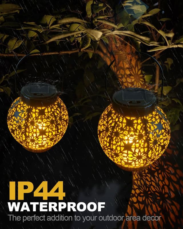 Detalle 1 de KALAHOL Solar Lanterns 2 Pack