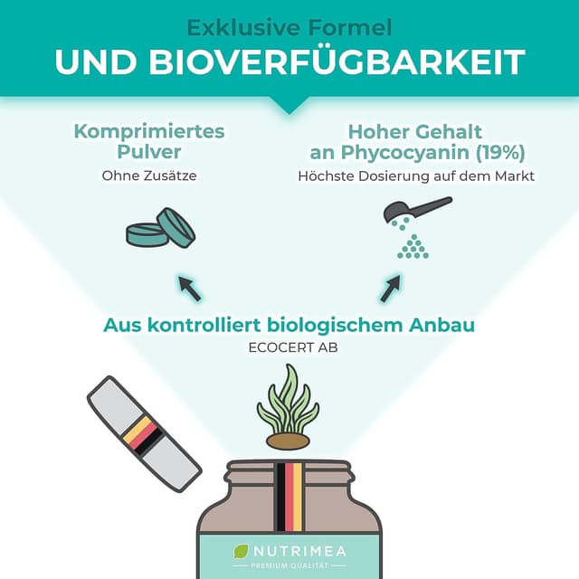 Thumbnail 3 de Spirulina BIO Presslinge 540 Tabletten 🍀