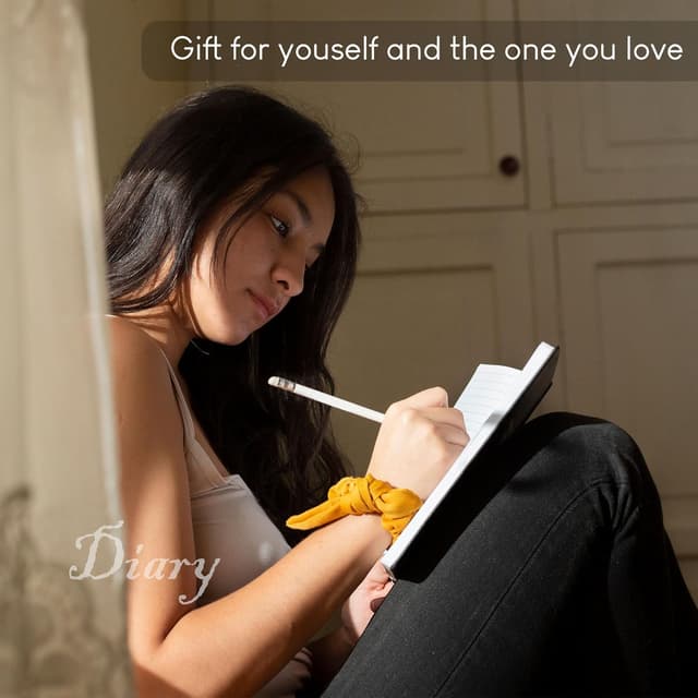 Detalle de STATIONERY ISLAND Notizbuch A5, linierte 180 Seiten im Hardcover (dunkelblau)