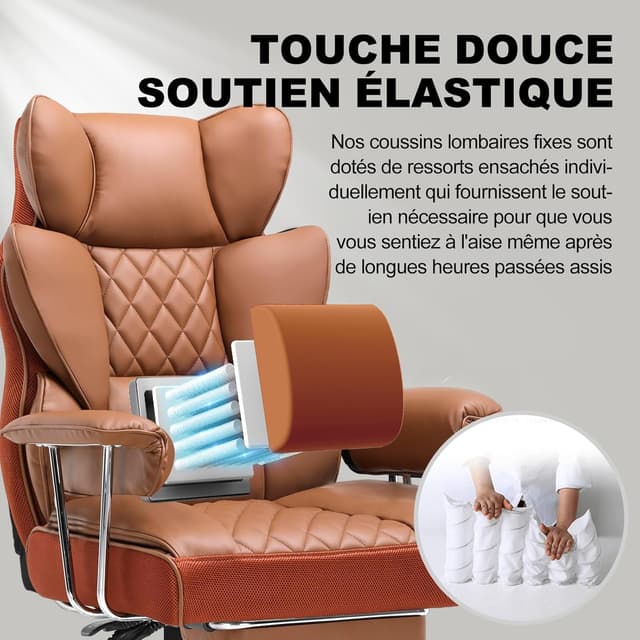 Detalle 2 de GTPLAYER sedia gaming ergonomica reclinabile