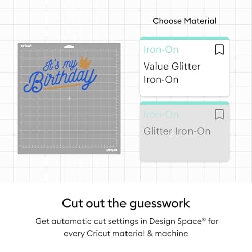 Thumbnail 2 de Cricut Vinilo Textil Negro 30,5 cm x 3 m 🎨