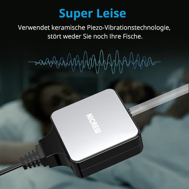 Thumbnail 2 de NICREW Luftpumpe Nano Silent 18 L/h