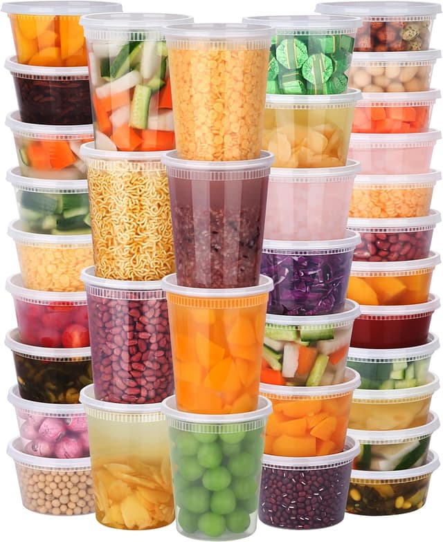 Detalle de NESCCI Deli Containers 8 oz pack