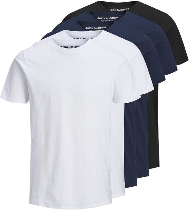 Thumbnail 6 de Jack & Jones T-Shirt Logo Girocollo in cotone tinta unita