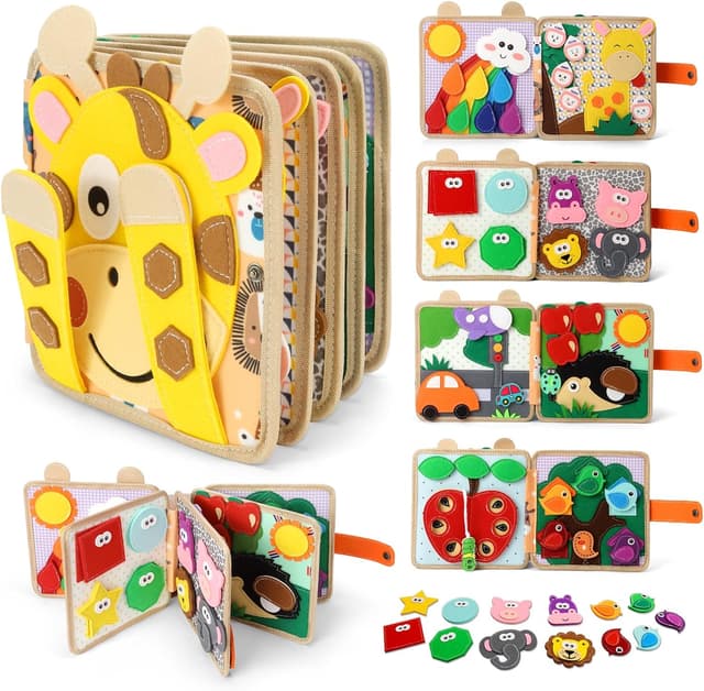 Detalle de KETIEE Busy Board Montessori ab 1 Jahr