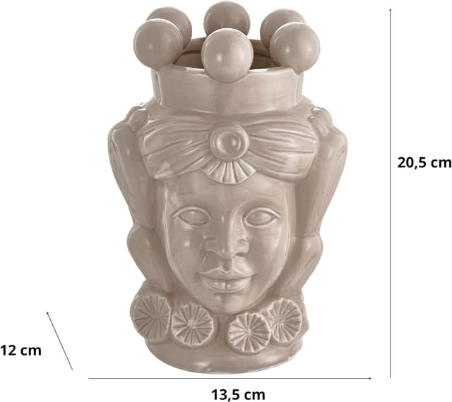 Detalle 2 de Baroni Home Testa di Moro in ceramica