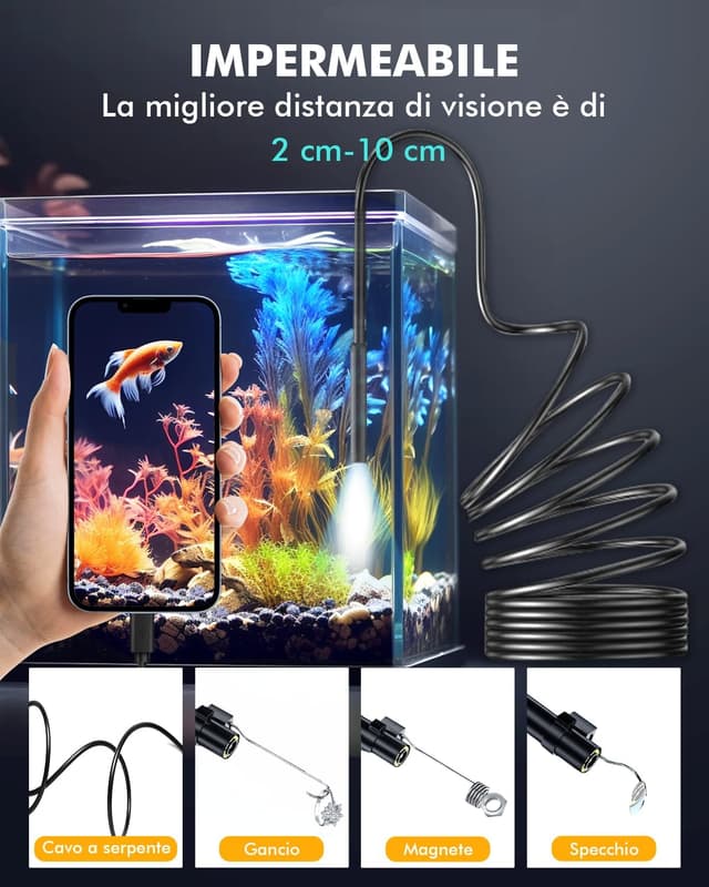 Thumbnail 3 de Lovcoyo 1920P Endoscopio HD