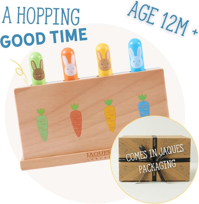 Detalle 2 de Jaques Bunny Pop Up Toy 12 months