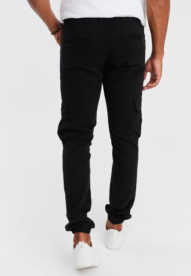 Detalle de Leif Nelson LN-9285 : pantalon cargo ajusté pour homme