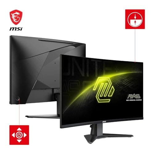 Detalle de MSI MAG 27C6X Monitor curvo 27" FHD 250 Hz